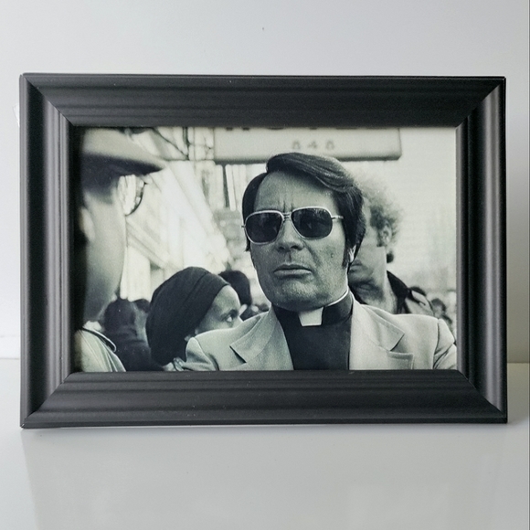 Jonestown Jim Jones Photo Serial Killer Framed Photo Horror Gothic Dark - Picture 4 of 7